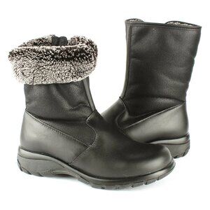 Toe Warmers Boots Women 7.5 Mid Calf Black